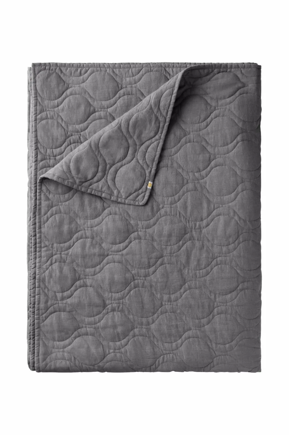 Home Sengetæppe Elly Quilted i genanvendt halvlinned Sengetæpper