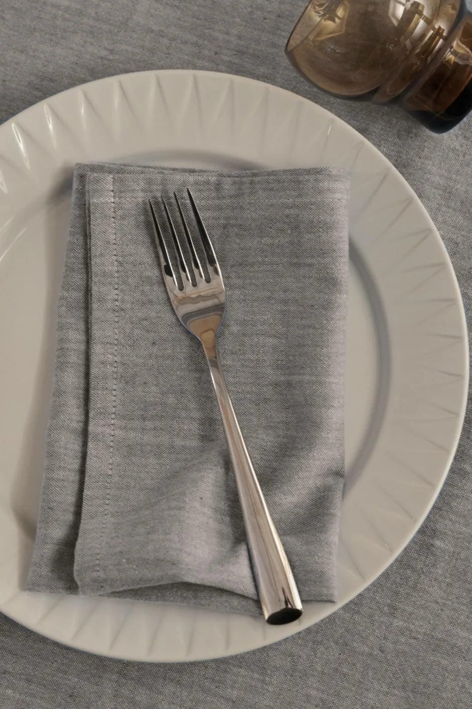 Sale Home Serviet Ramona Uni 4-pak Borddækning & Servering|Bordtekstiler