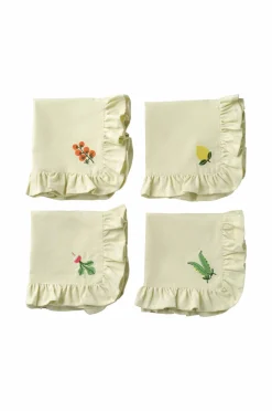 Ellos Home Servietter Lovisa Embrodery 4-pak^ Borddækning & Servering|Bordtekstiler