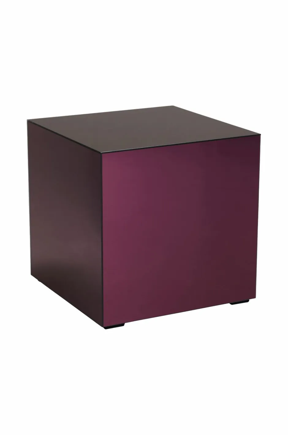 Outlet Home Sidebord Kube med spejlglas Borde