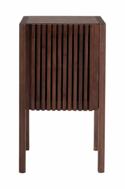 Outlet Home Skab / Sengebord Stripe Reoler Og Opbevaring