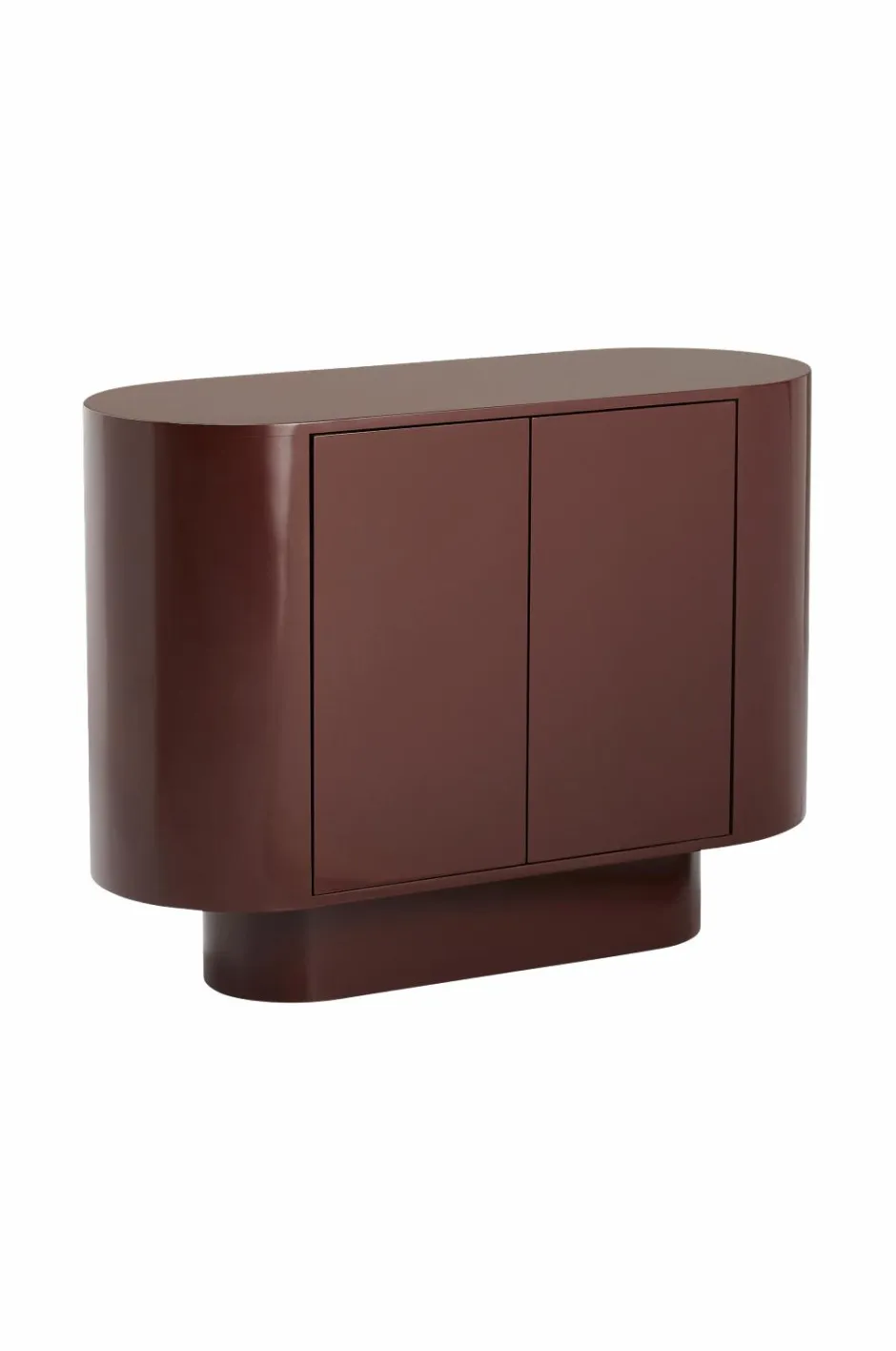 Ellos Home Skab High Gloss Cabinet^ Reoler Og Opbevaring