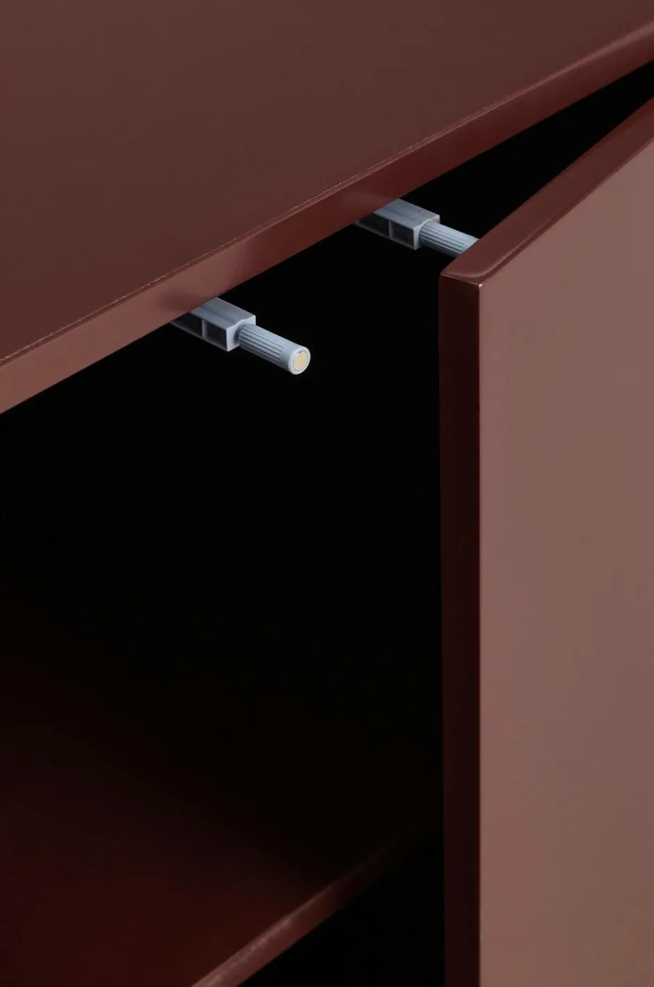 Ellos Home Skab High Gloss Cabinet^ Reoler Og Opbevaring