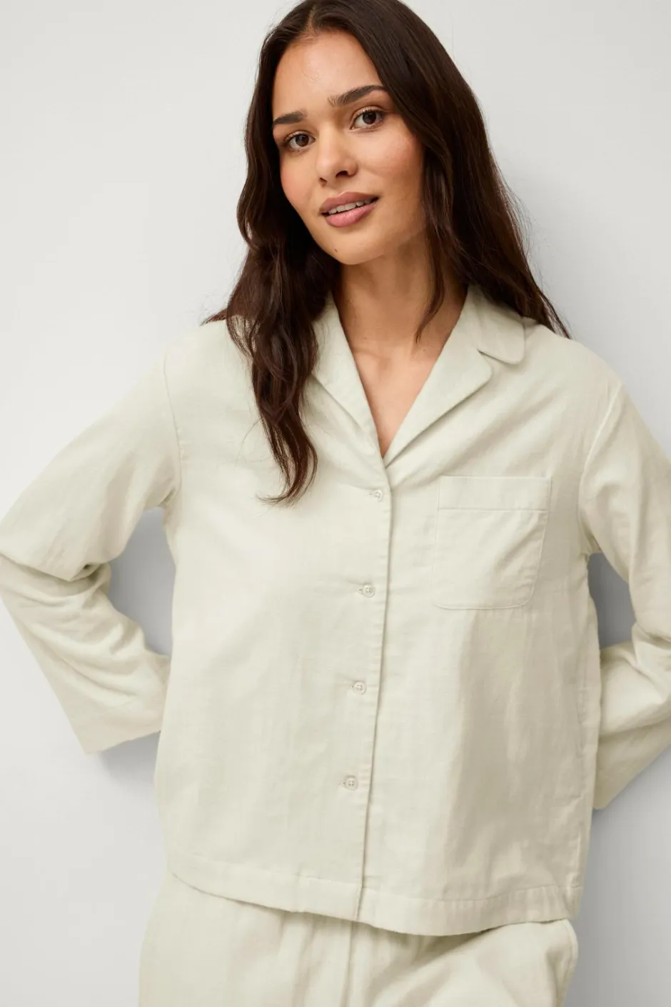 Hot Home Skjorte Candela Peached Homewear