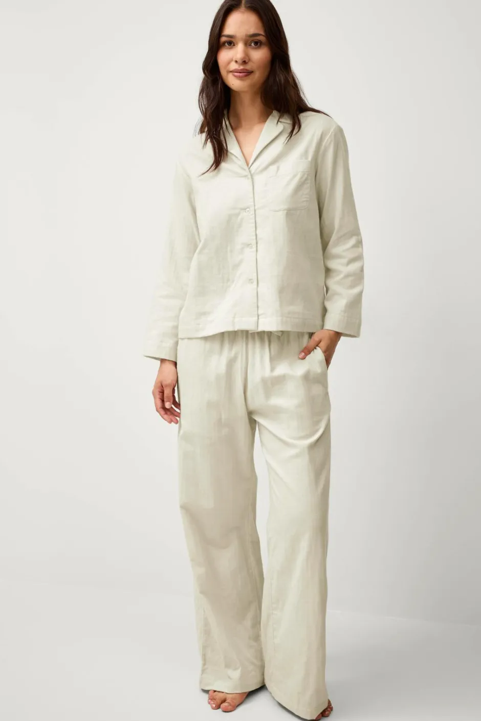 Hot Home Skjorte Candela Peached Homewear