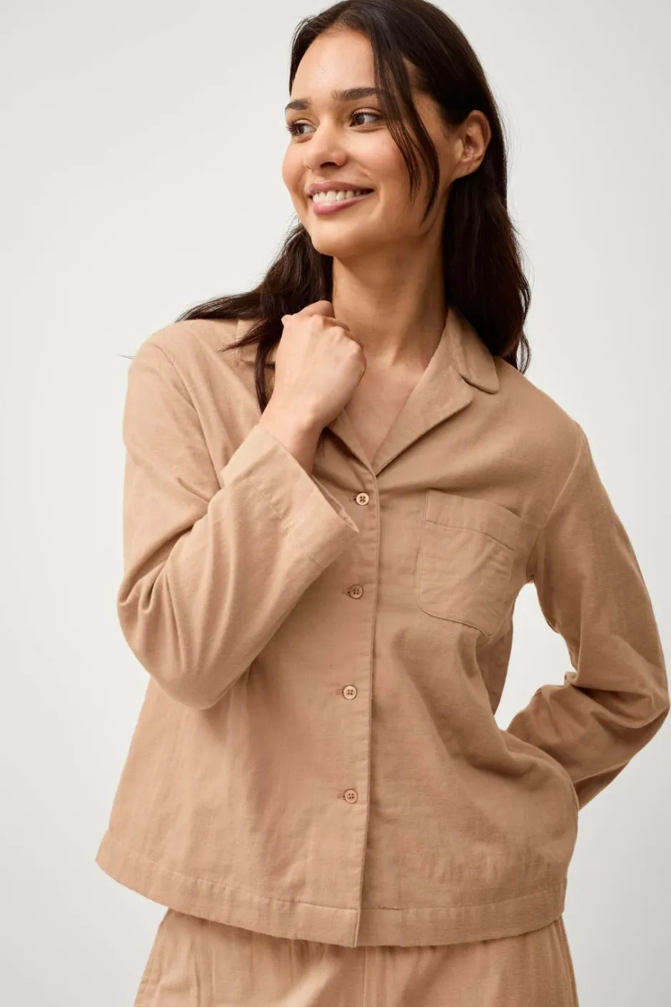 Ellos Home Skjorte Candela Peached^ Homewear