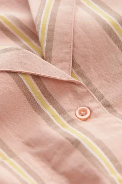 Outlet Home Skjorte Juliette Stripe Camp Collar Homewear