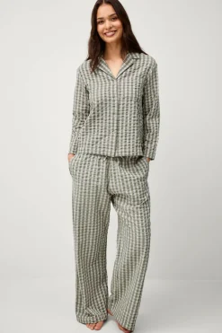 Ellos Home Skjorte Nell Check^ Homewear