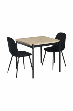 Ellos Home Spisebordssæt Gilda 2 Stolar, 75x85 cm^ Spisegrupper