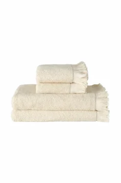 Discount Home Sæt med frottéhåndklæder Molly 4 dele Badeværelsestekstiler