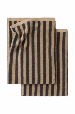 Ellos Home Sæt med frottéhåndklæder Stripe 2 dele^ Badeværelsestekstiler
