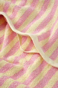 Best Home Sæt med frottéhåndklæder Stripe 4 dele Badeværelsestekstiler