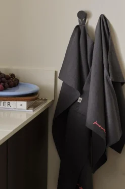 Ellos Home Viskestykke Elly i genanvendt halvlinned 2-pak^ Køkkentekstiler