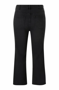 Sale Plus collection Jeans Straight Cropped Dame Jeans