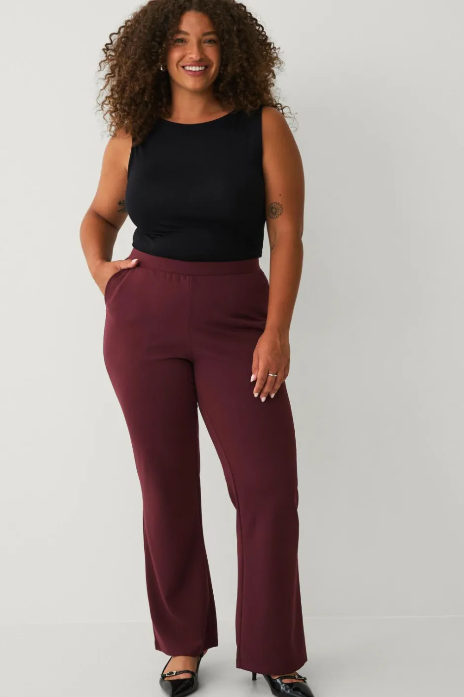 Sale Plus collection Bootcut-leggings Dame Tights & Leggings