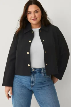 Sale Plus collection Kort forårsjakke Dame Jakker & Frakker