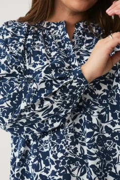 Ellos Plus collection Bluse med ballonærmer^Dame Skjorter & Bluser