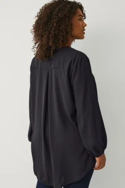 Clearance Plus collection Tunika med v-hals Dame Tunikaer|Toppe & Tank-Toppe
