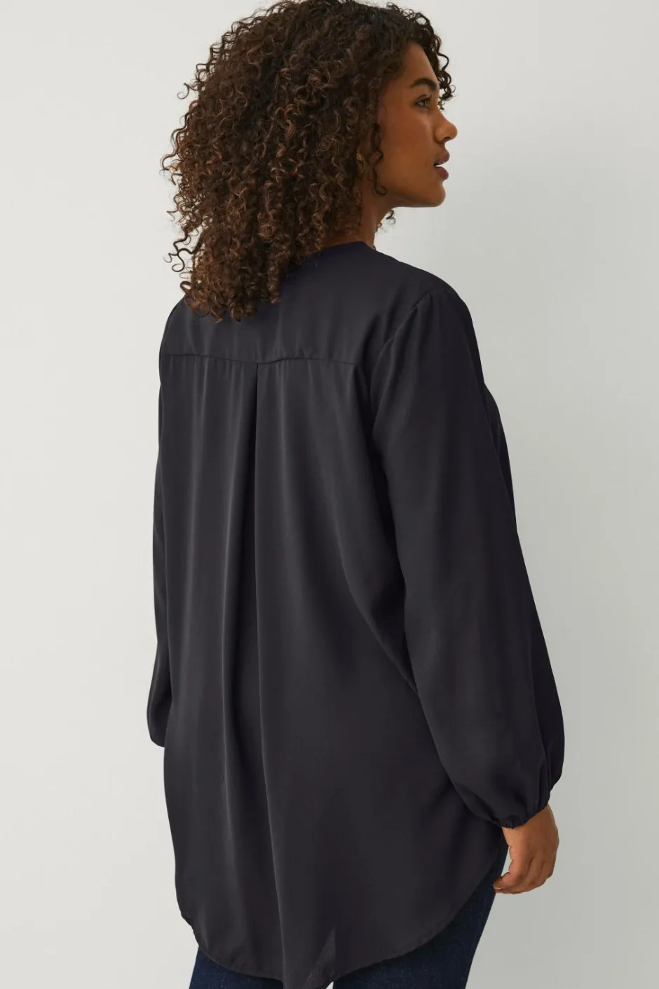 Clearance Plus collection Tunika med v-hals Dame Tunikaer|Toppe & Tank-Toppe