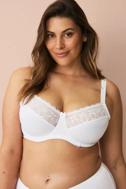 Sale Plus collection Minimiser bøjle-bh med meshforede skåle Dame Bh'Er