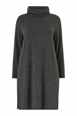 Ellos Plus collection Strikket kjole med turtleneck^Dame Kjoler
