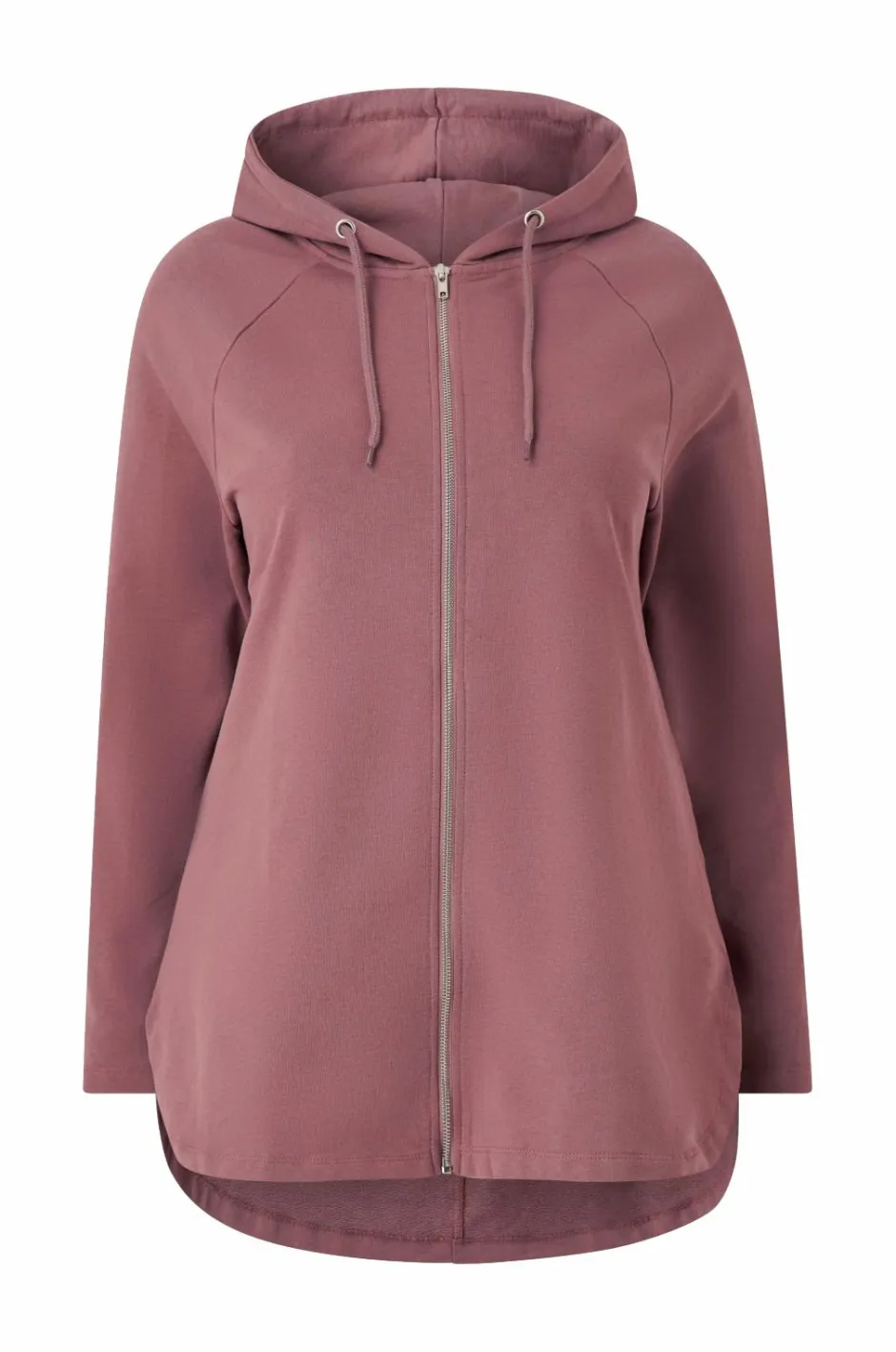 Ellos Plus collection Sweatshirt med hætte og lynlås^Dame Sweatshirts & Hoodies