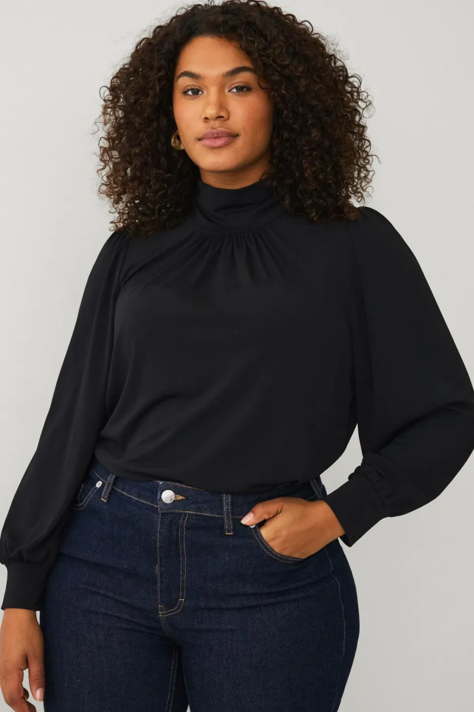 Best Plus collection Top med pufærmer Dame Toppe & Tank-Toppe