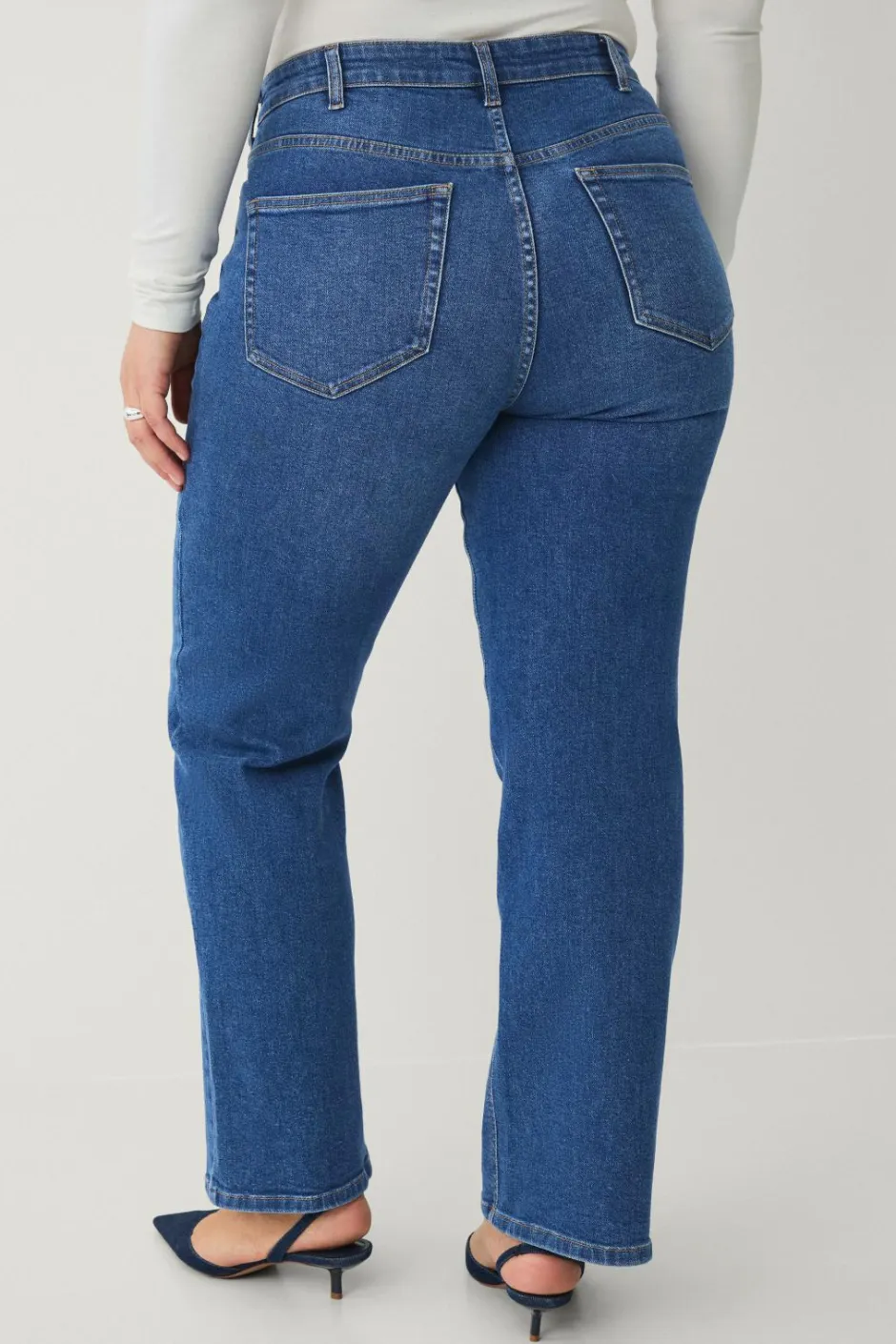 Ellos Plus collection Jeans Straight Wide^Dame Jeans