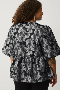Ellos Plus collection Bluse med pufærmer^Dame Skjorter & Bluser