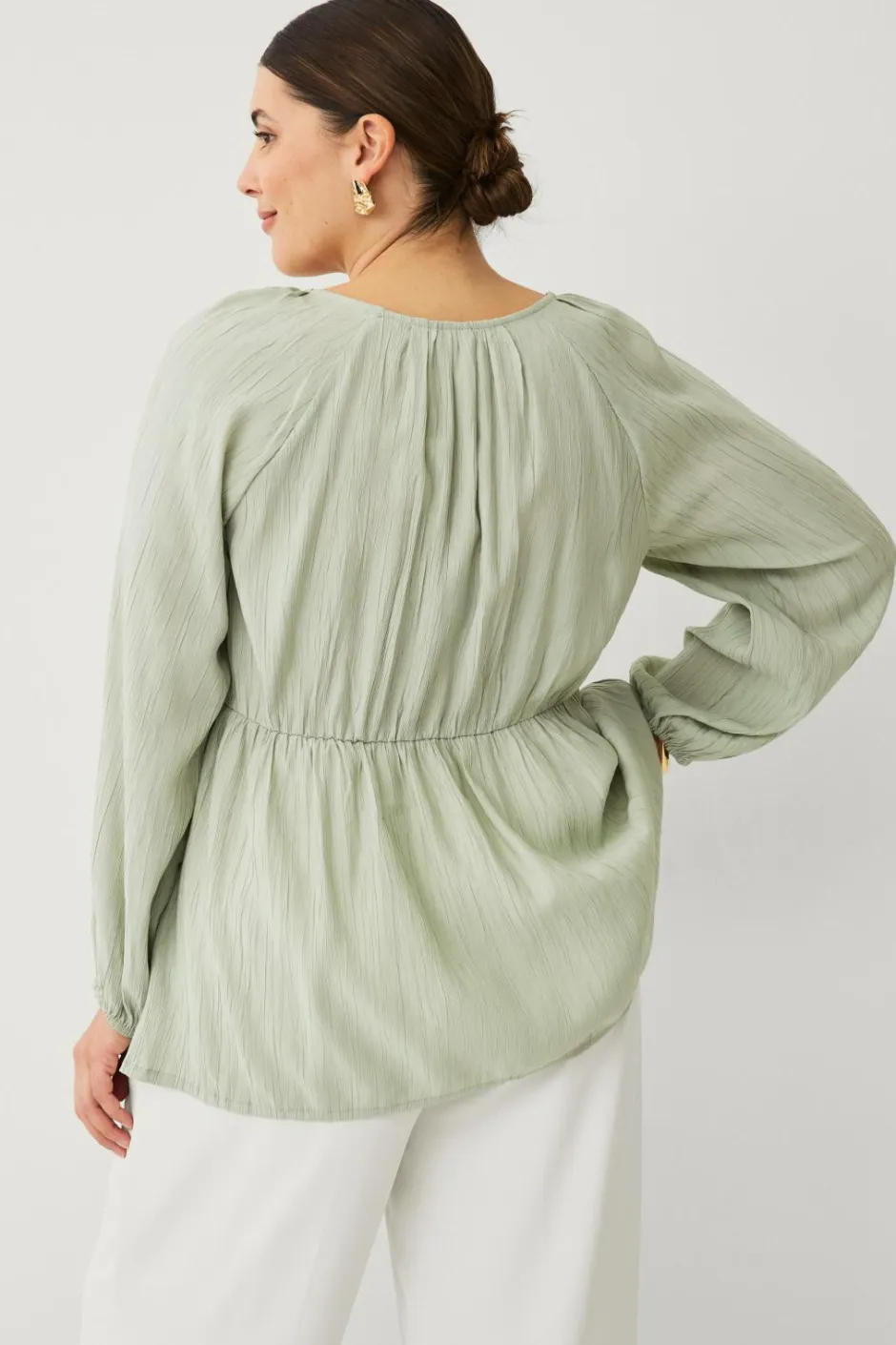 Ellos Plus collection Bluse med kittel^Dame Skjorter & Bluser