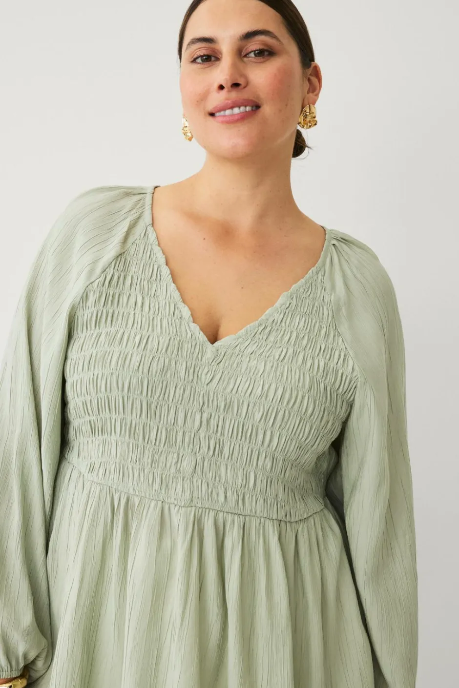 Ellos Plus collection Bluse med kittel^Dame Skjorter & Bluser