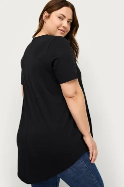 Clearance Plus collection Tunika med v-hals Dame Tunikaer