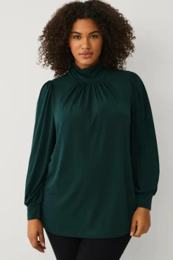 Ellos Plus collection Top med pufærmer^Dame Toppe & Tank-Toppe
