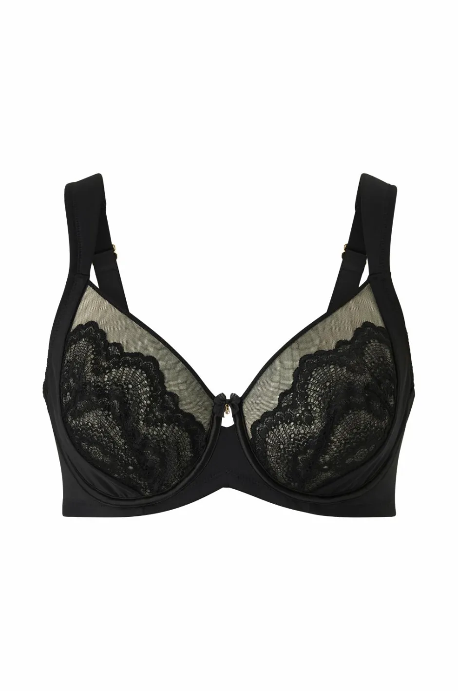 Ellos Plus collection Bh med bøjler med blondedetaljer^Dame Bh'Er