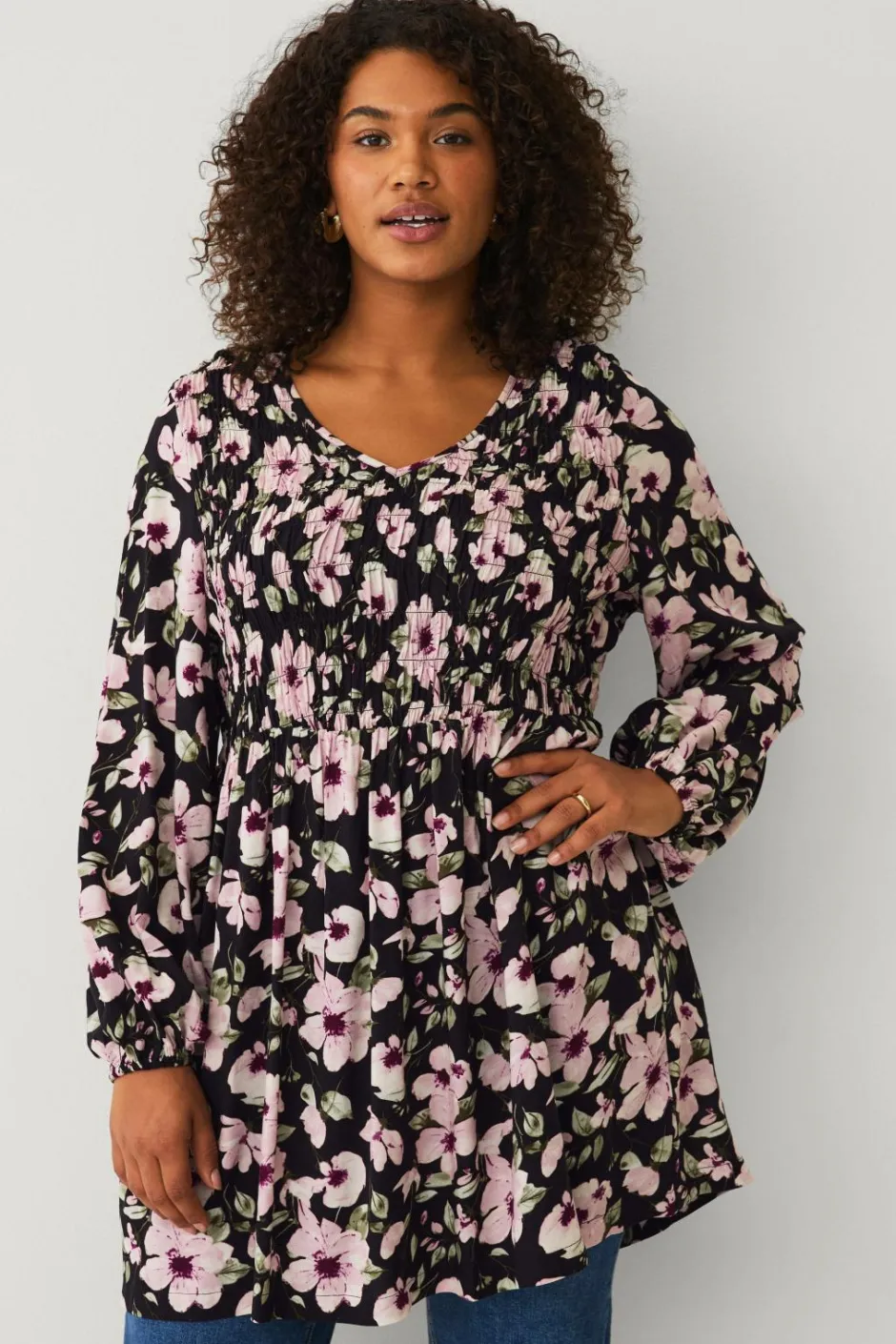 Online Plus collection Tunika med kittel Dame Tunikaer
