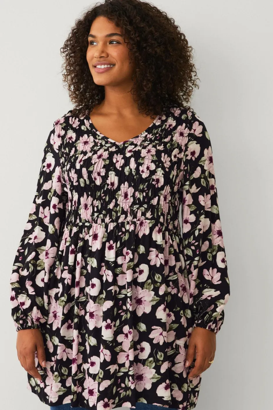Online Plus collection Tunika med kittel Dame Tunikaer