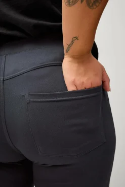 Clearance Plus collection Treggings med høj talje Dame Basistøj|Tights & Leggings