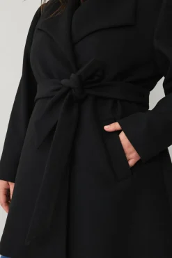 Discount Plus collection Kappe med bindebælte Dame Jakker & Frakker