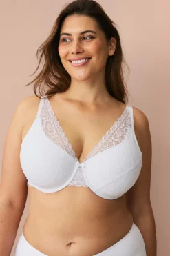 Ellos Plus collection Bøjle-bh med blondedetaljer^Dame Bh'Er