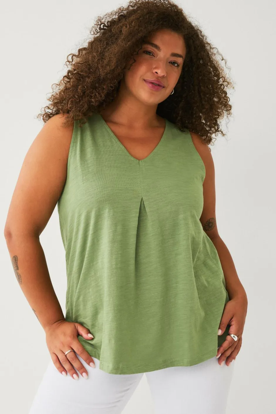Discount Plus collection Tunika med V-hals Dame Tunikaer