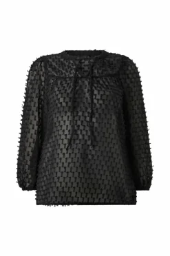 Ellos Plus collection Vid bluse med ballonærmer^Dame Skjorter & Bluser