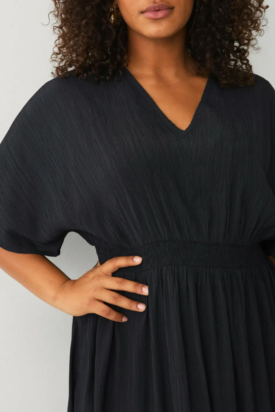 Ellos Plus collection Maxikjole med smock^Dame Kjoler