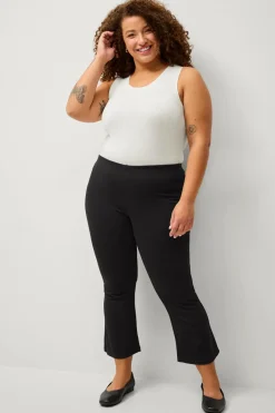 Ellos Plus collection Kortere leggings i kraftig kvalitet^Dame Bukser