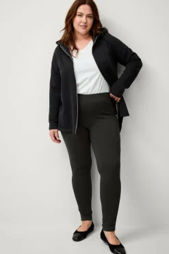 Hot Plus collection Leggings i kraftig kvalitet Dame Basistøj|Tights & Leggings