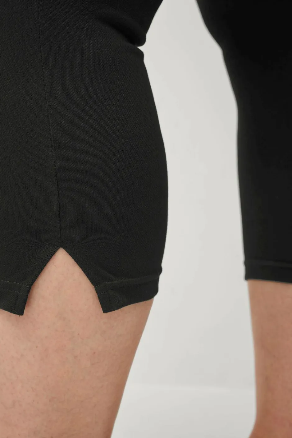 New Plus collection Treggings med høj talje og 3/4 længde Dame Basistøj|Tights & Leggings