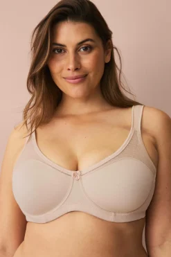 Clearance Plus collection Bøjle-bh med formstøbte, forede skåle Dame Bh'Er