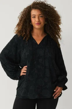 Ellos Plus collection Tunika med en v-hals^Dame Tunikaer