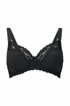 Ellos Plus collection Bøjle-bh med blondebesatte skåle^Dame Bh'Er