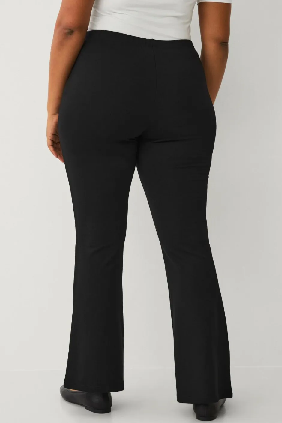 Ellos Plus collection Puntoleggings med bootcut^Dame Tights & Leggings