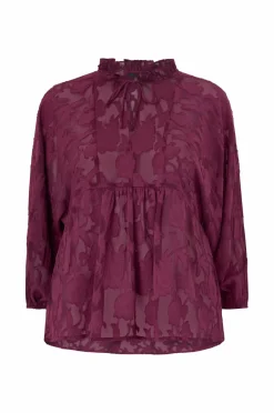 Ellos Plus collection Bluse i organza^Dame Skjorter & Bluser